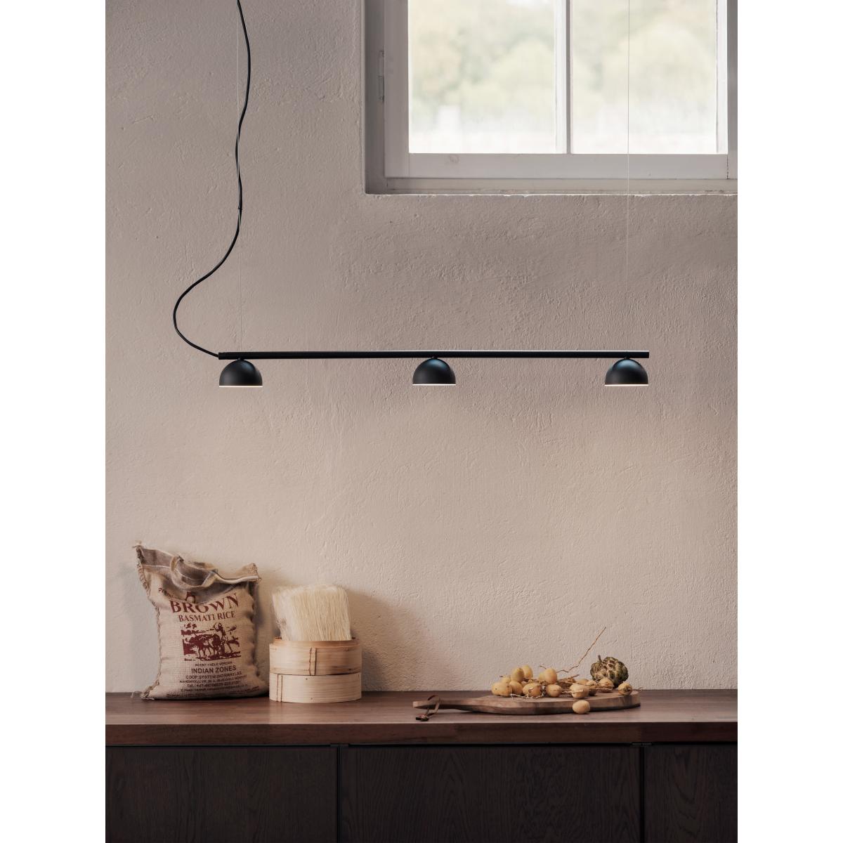 Northern Blush Rail 3 ceiling light Matt black – image 3