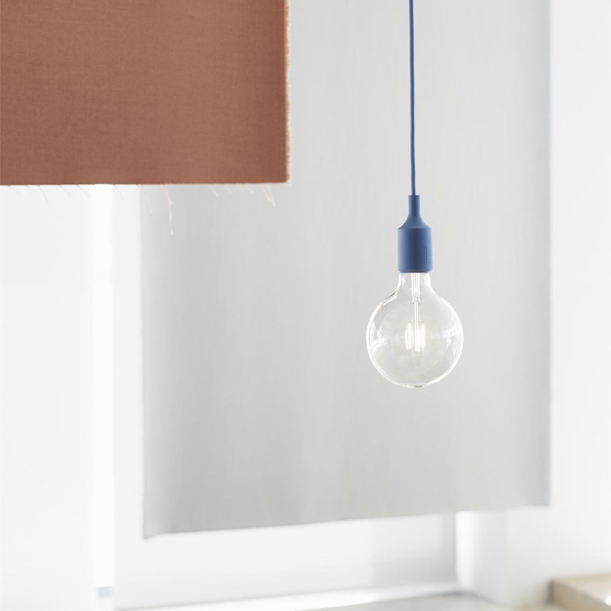 E 27 pendant lamp Pale blue – image 2
