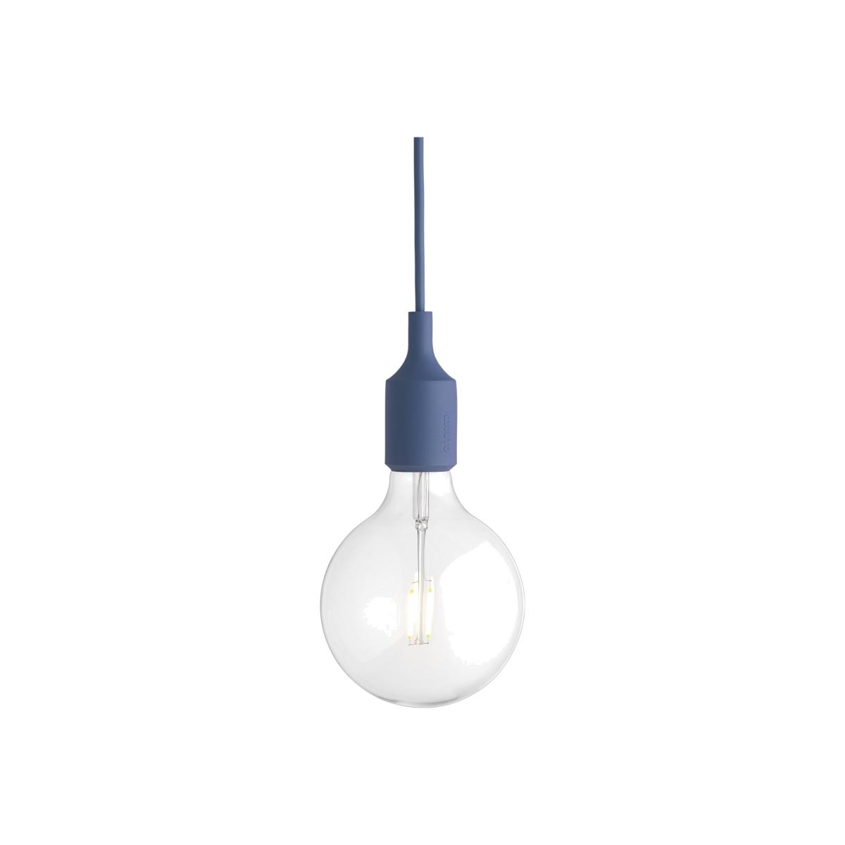 E 27 pendant lamp Pale blue – image 1