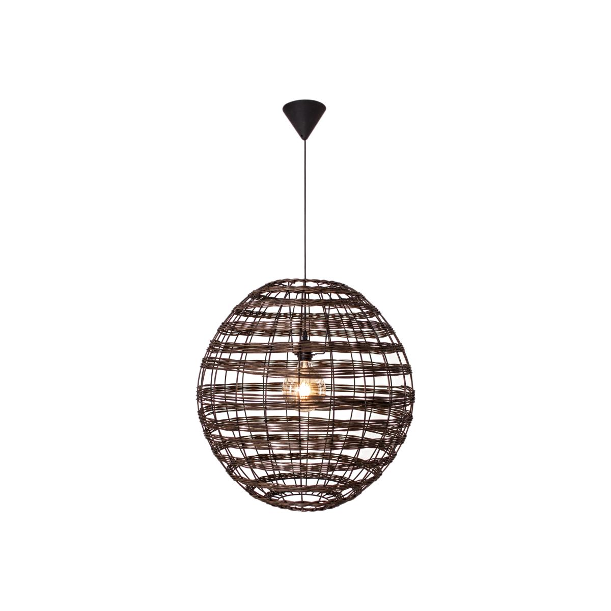 Broom ceiling lamp Ø60 cm coffee – image 1