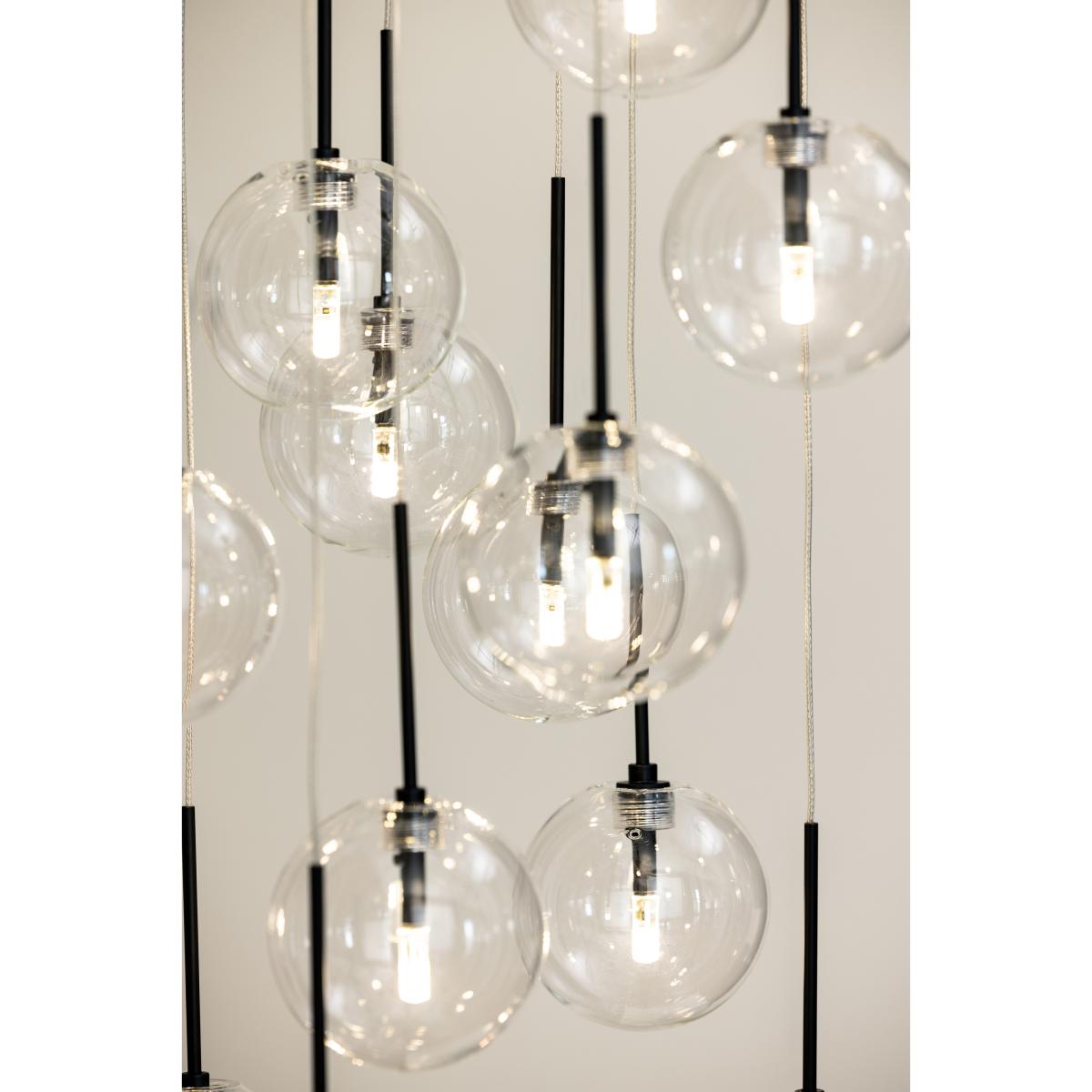 Globen Lighting Skyfall pendant lamp Clear/Black – image 2