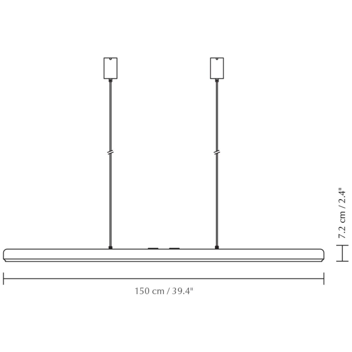 Umage Hazel Branch 1.5m pendant White-steel – image 4