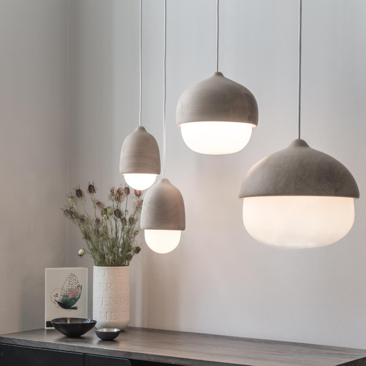 Mater Terho pendant lamp opal small – image 3