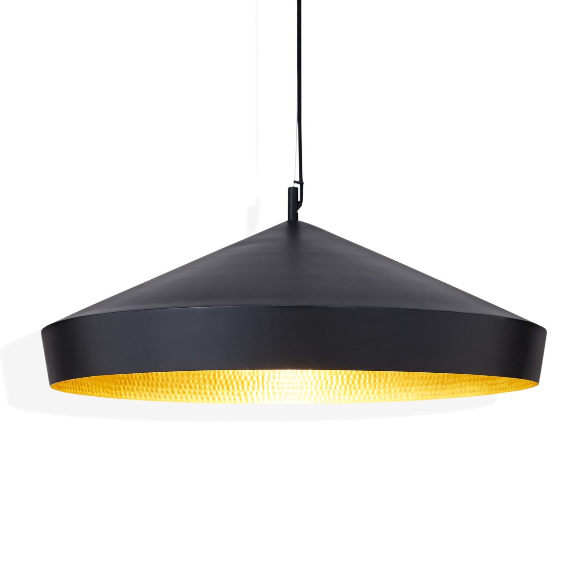 Tom Dixon Beat Flat pendant LED Ø565 cm Black