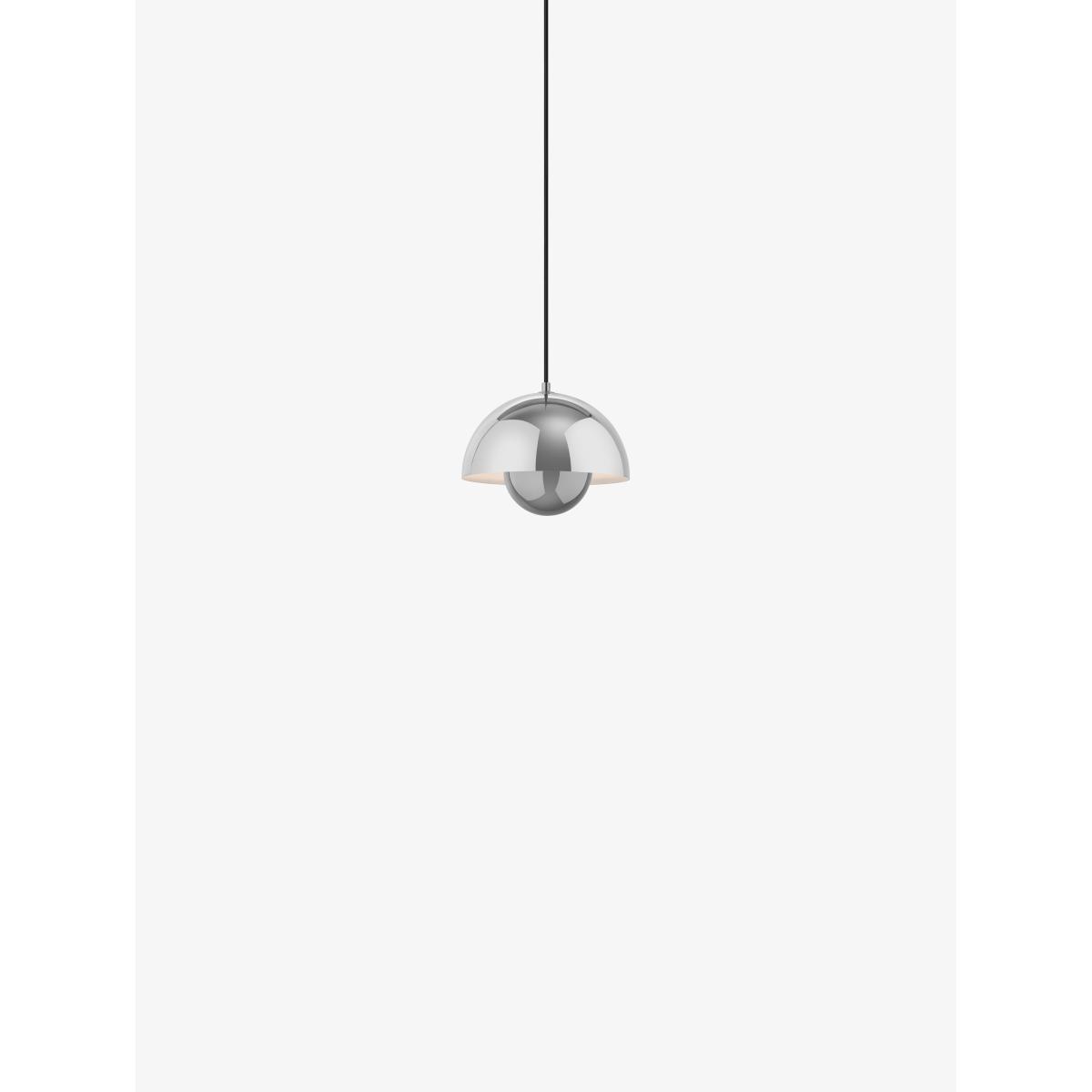 &Tradition FlowerPot VP1 pendant Chrome-plated – image 2