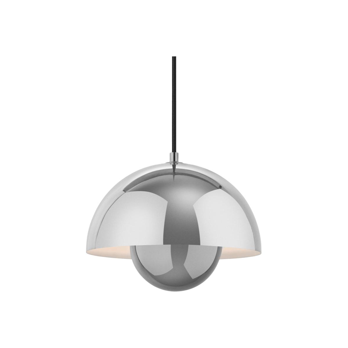 &Tradition FlowerPot VP1 pendant Chrome-plated – image 1