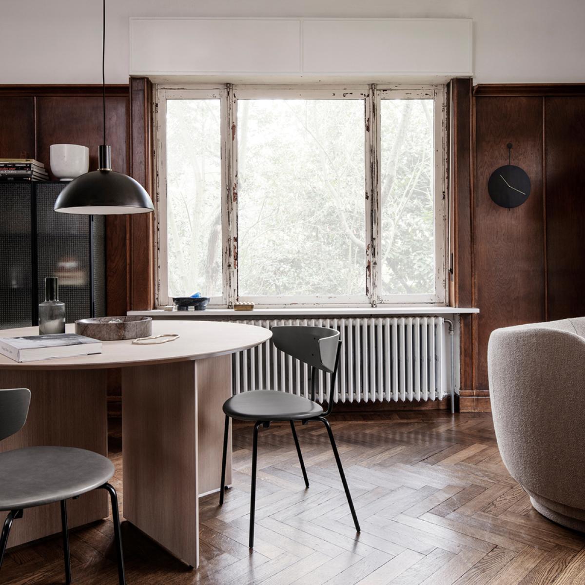 ferm LIVING Collect pendant lamp Cashmere low record shade – image 5
