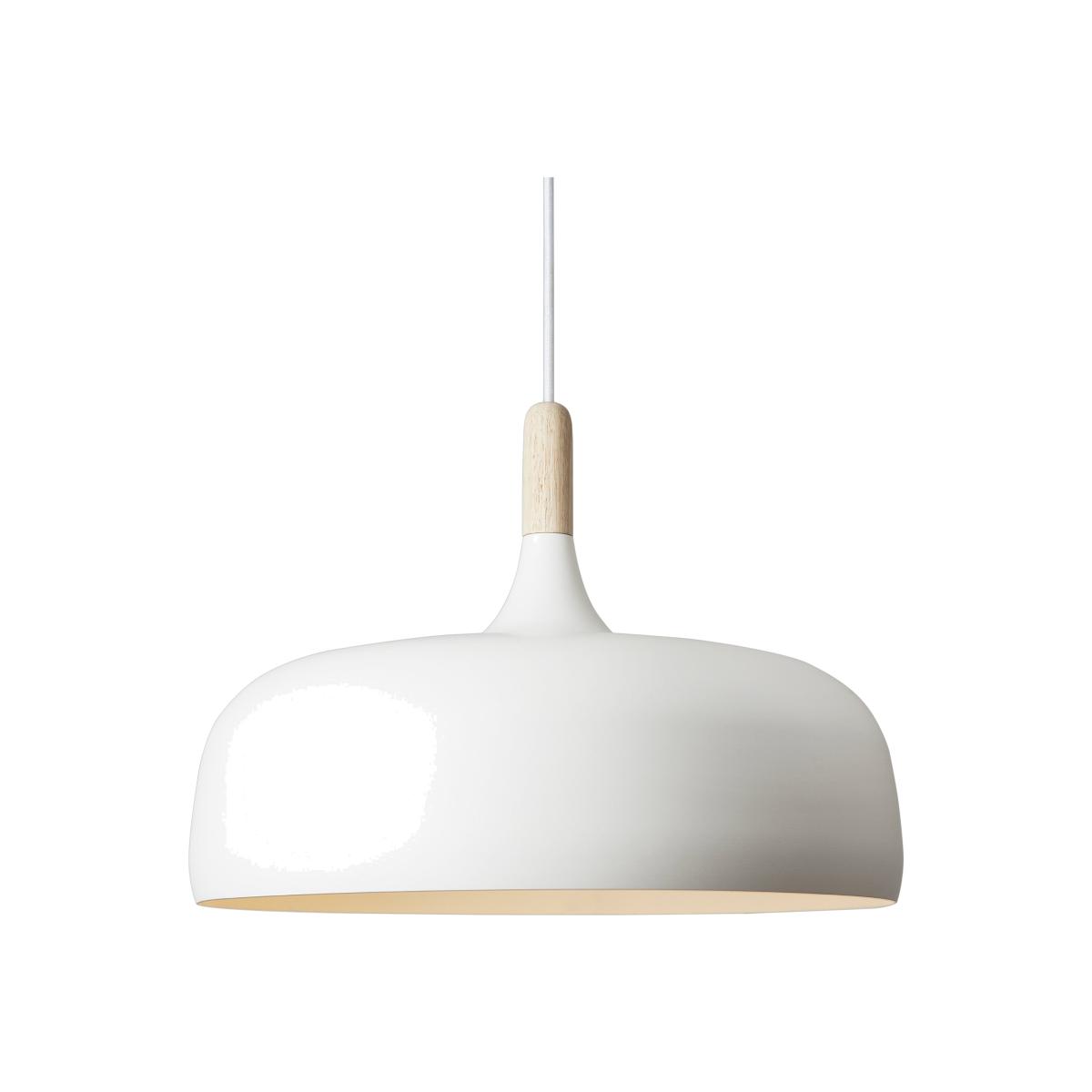 Acorn pendant lamp white – image 1