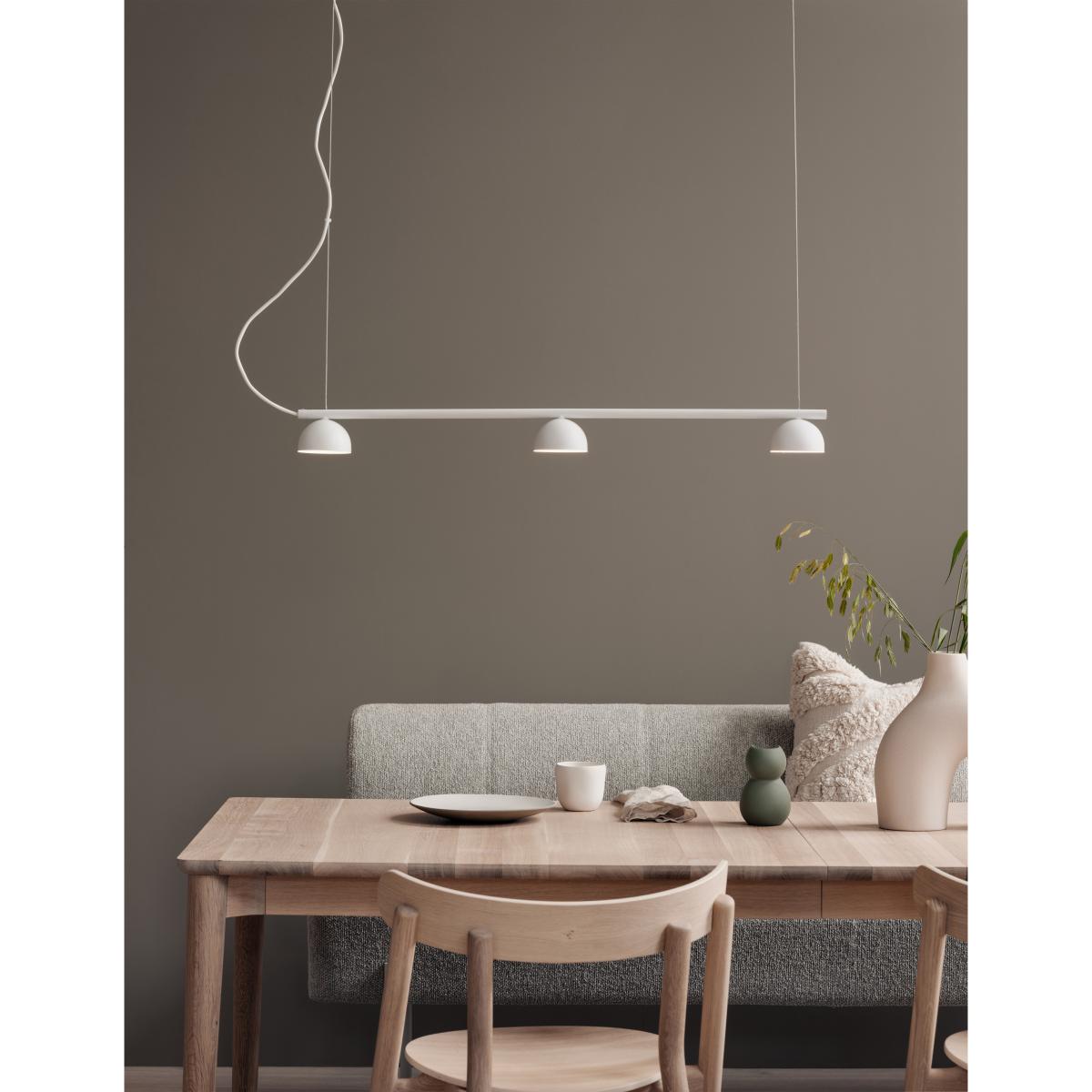 Northern Blush Rail 3 ceiling light Matt white – image 2