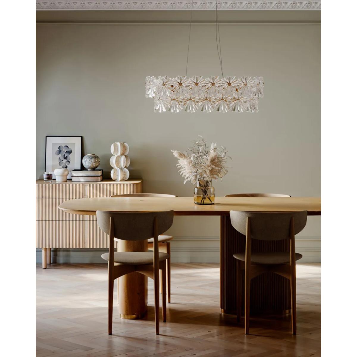 By Rydéns Lorraine Bar ceiling light 75 cm Brass-clear – image 2