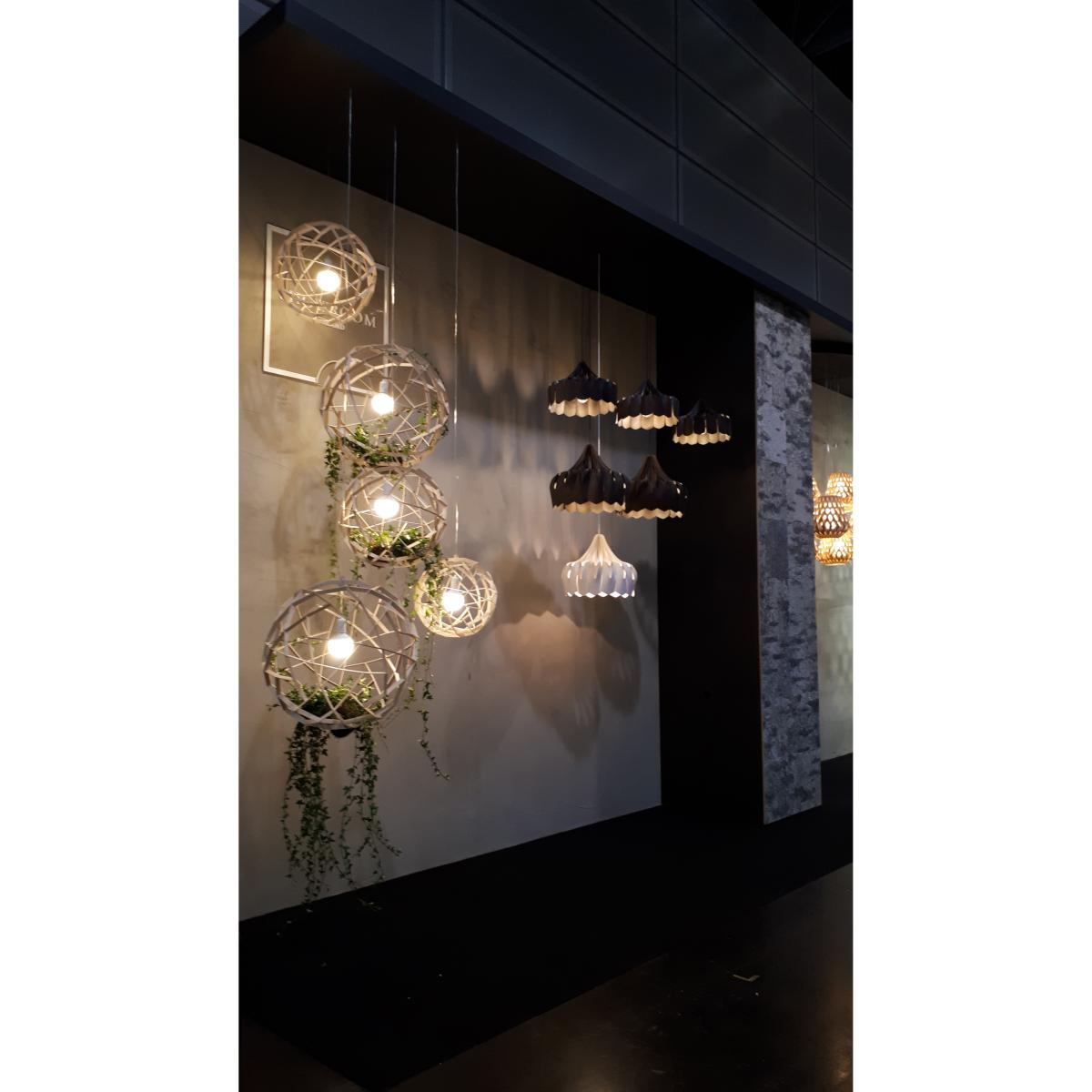 Pioni pendant lamp S Ø38 cm Black – image 3