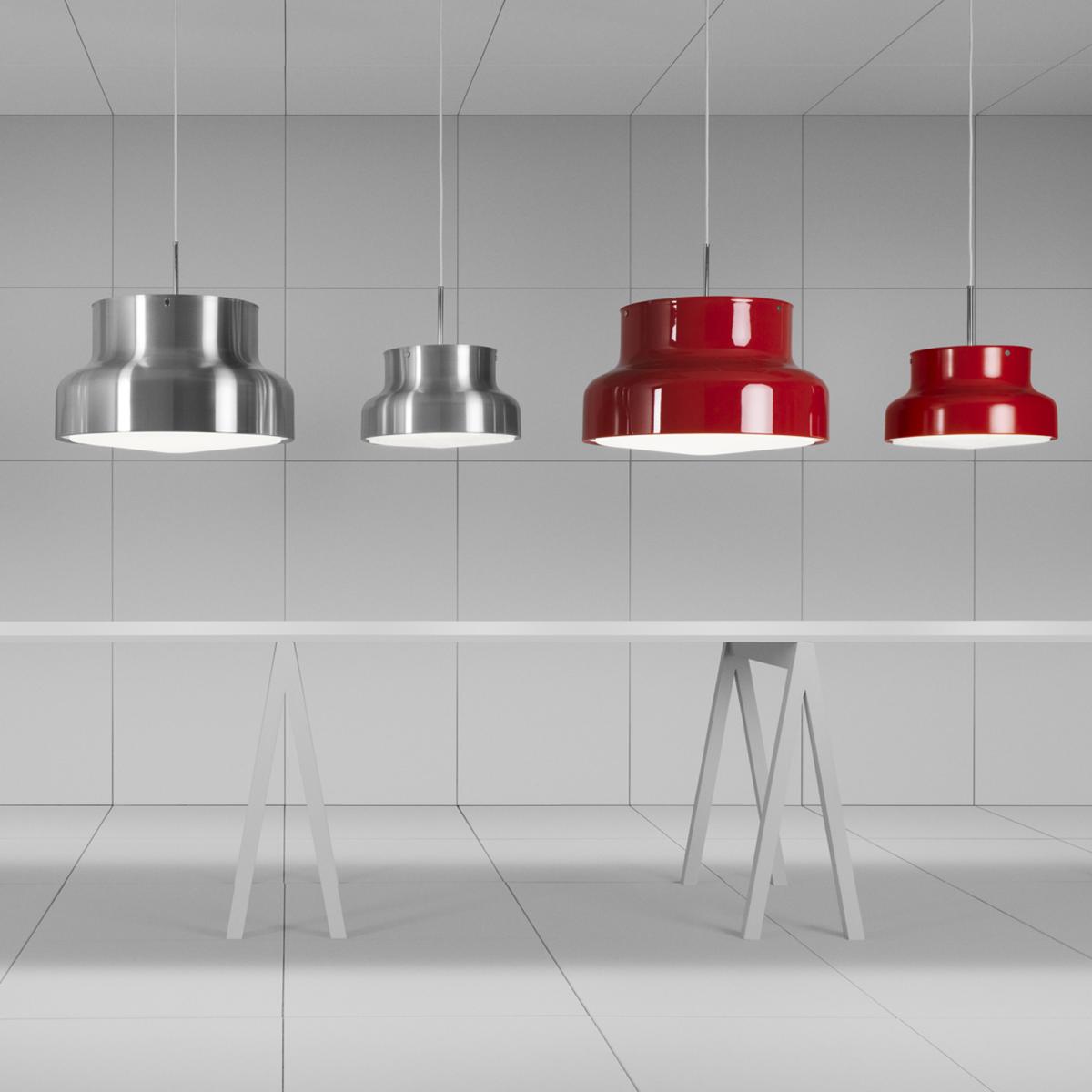 Bumling lamp 400 mm brushed aluminium – image 2