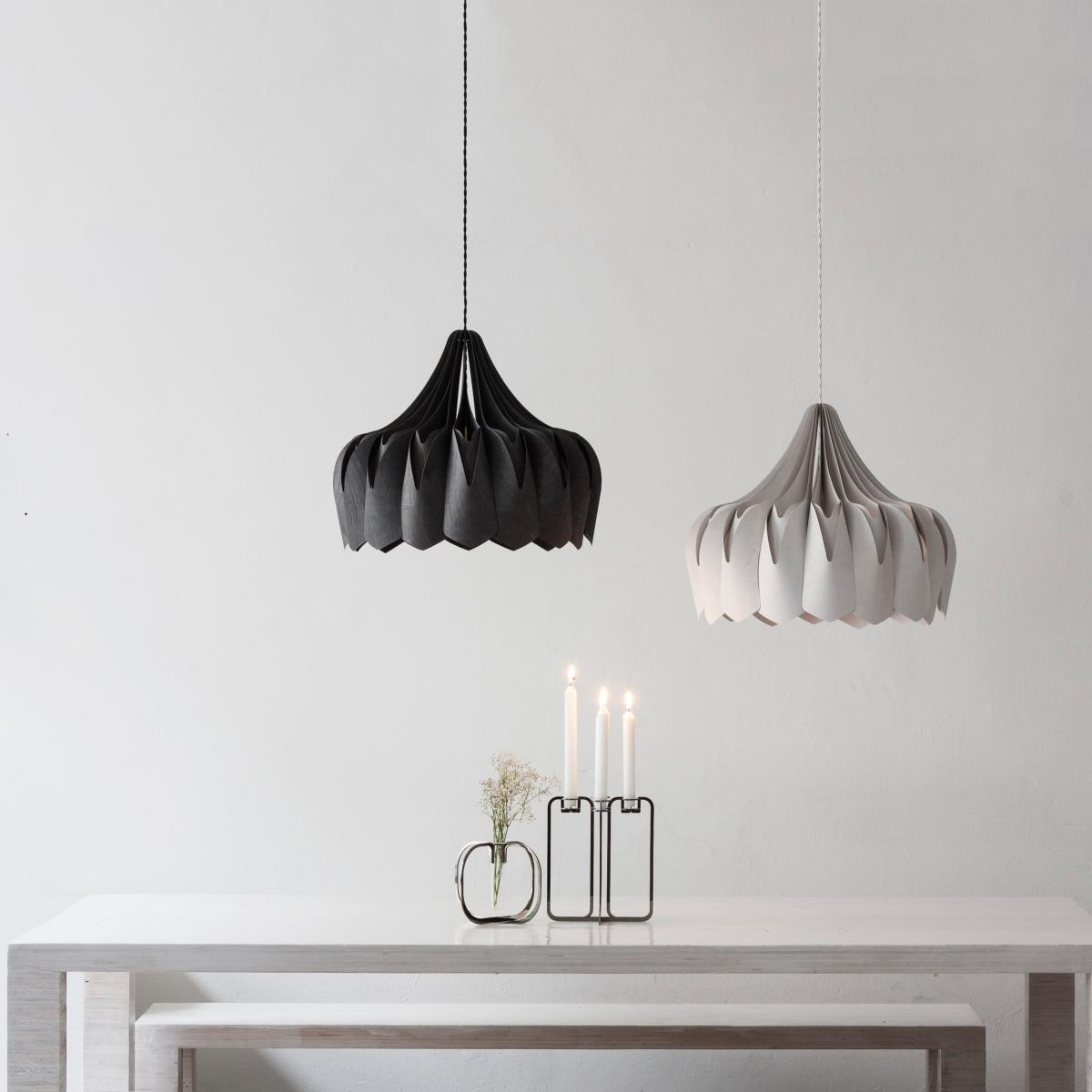 Pioni pendant lamp L Ø52 cm Black – image 4
