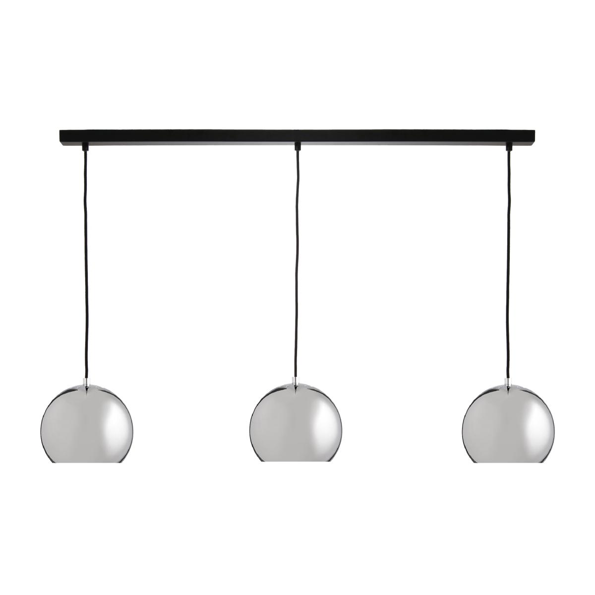 Frandsen Ball Track pendant 3 Glossy chrome