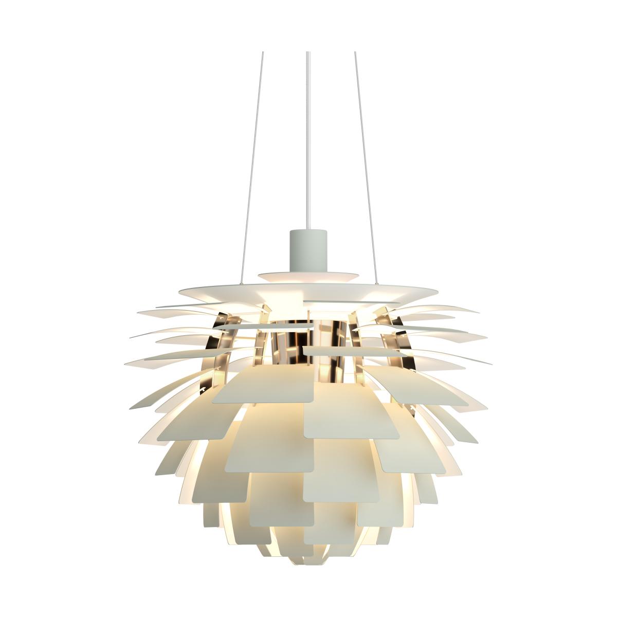 Louis Poulsen PH Artichoke pendant lamp Ø48 cm Dusty green-brass metallised – image 2