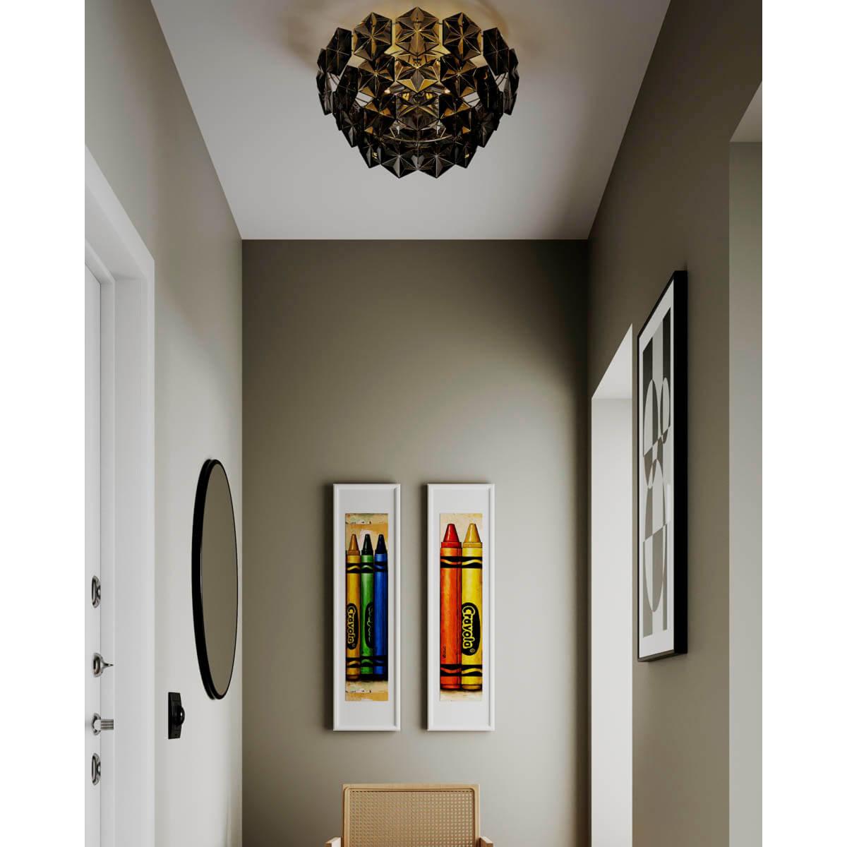 By Rydéns Monarque ceiling lamp chrome Chrome-black – image 2