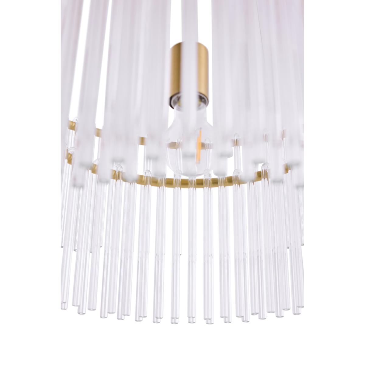 Globen Lighting Hook 60 pendant Clear-brushed brass – image 5