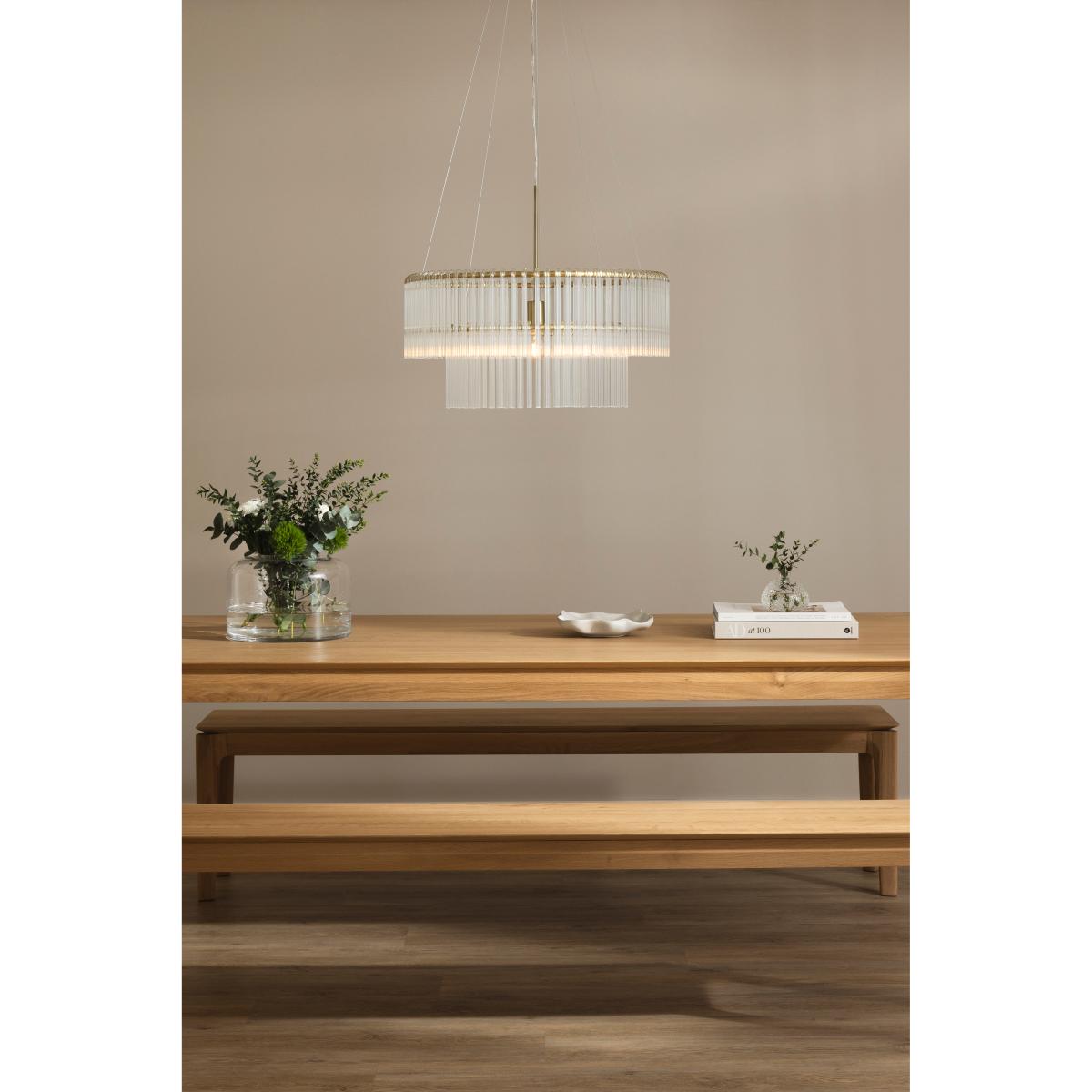 Globen Lighting Hook 60 pendant Clear-brushed brass – image 7