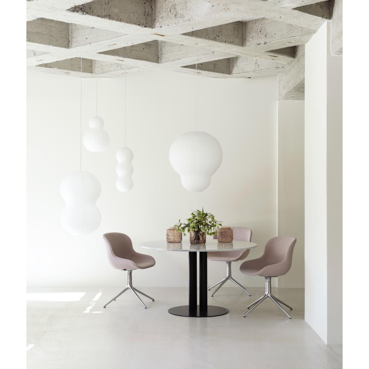 Normann Copenhagen Puff Twist lampshade 50x90 cm White – image 2