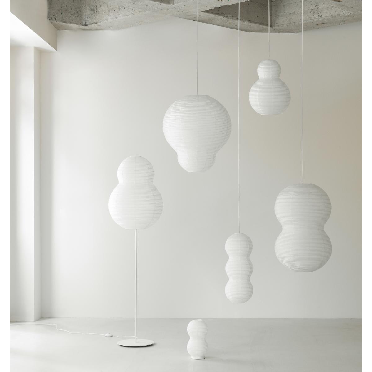 Normann Copenhagen Puff Twist lampshade 50x90 cm White – image 3