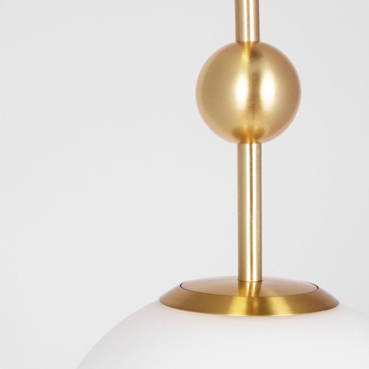 Globen Lighting Astrid Pendant Brass/white 8 lamps – image 3