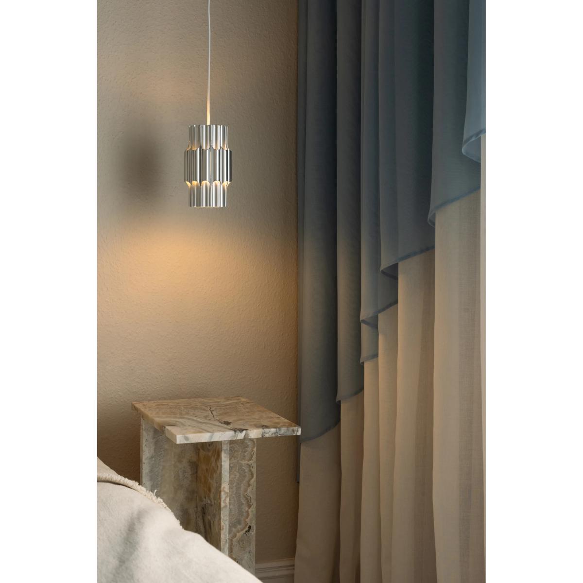 LYFA Pan 120 pendant lamp Aluminium – image 6