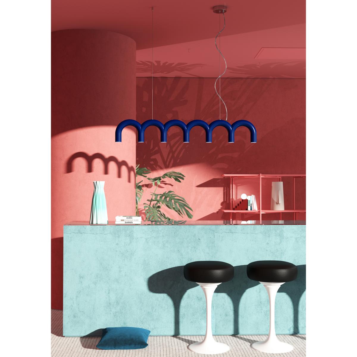 Oblure Arch pendant 125.6 cm Blue – image 2