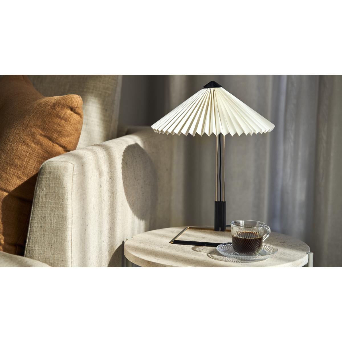 HAY Matin Pendant hanging lamp 38x38 cm Peach – image 3