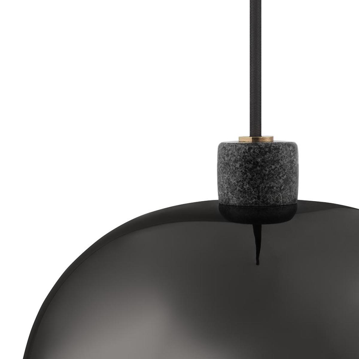 Normann Copenhagen Grant pendant lamp Black small- steel granite – image 2