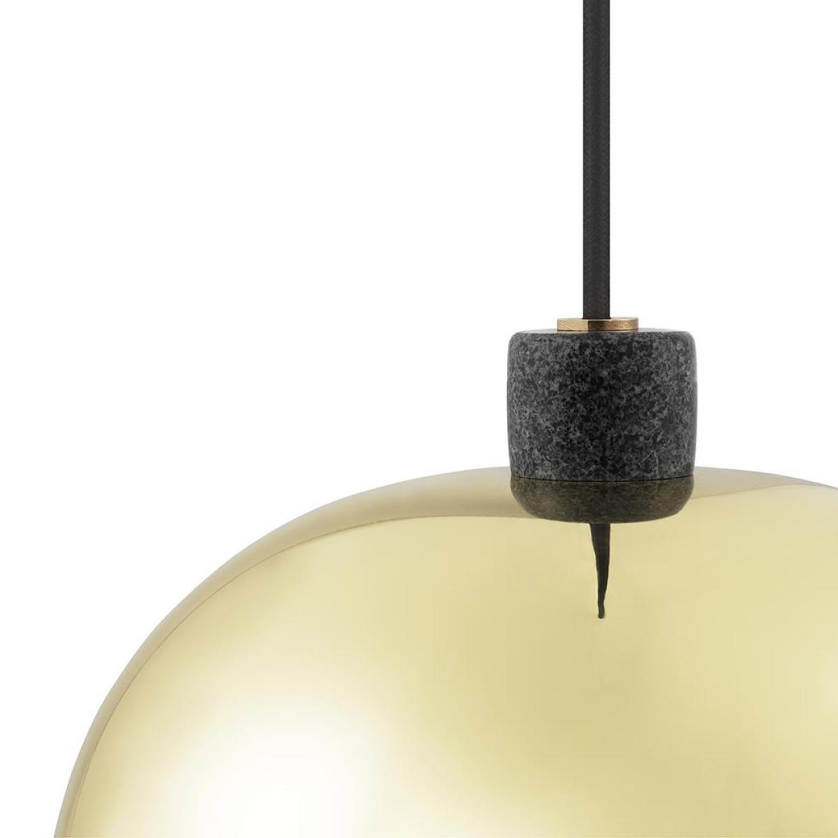 Normann Copenhagen Grant pendant lamp Black small- steel granite – image 3