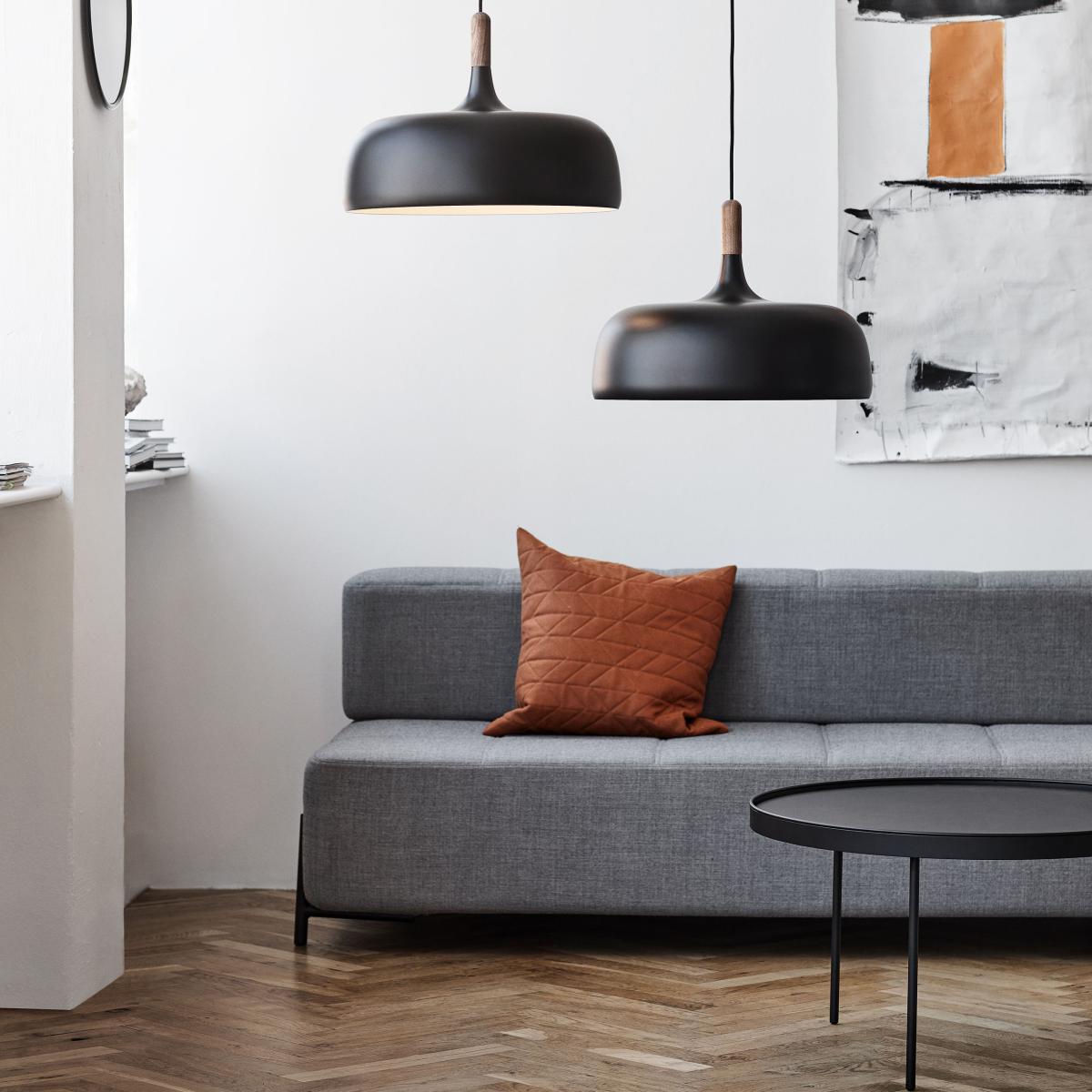 Acorn pendant lamp black – image 3