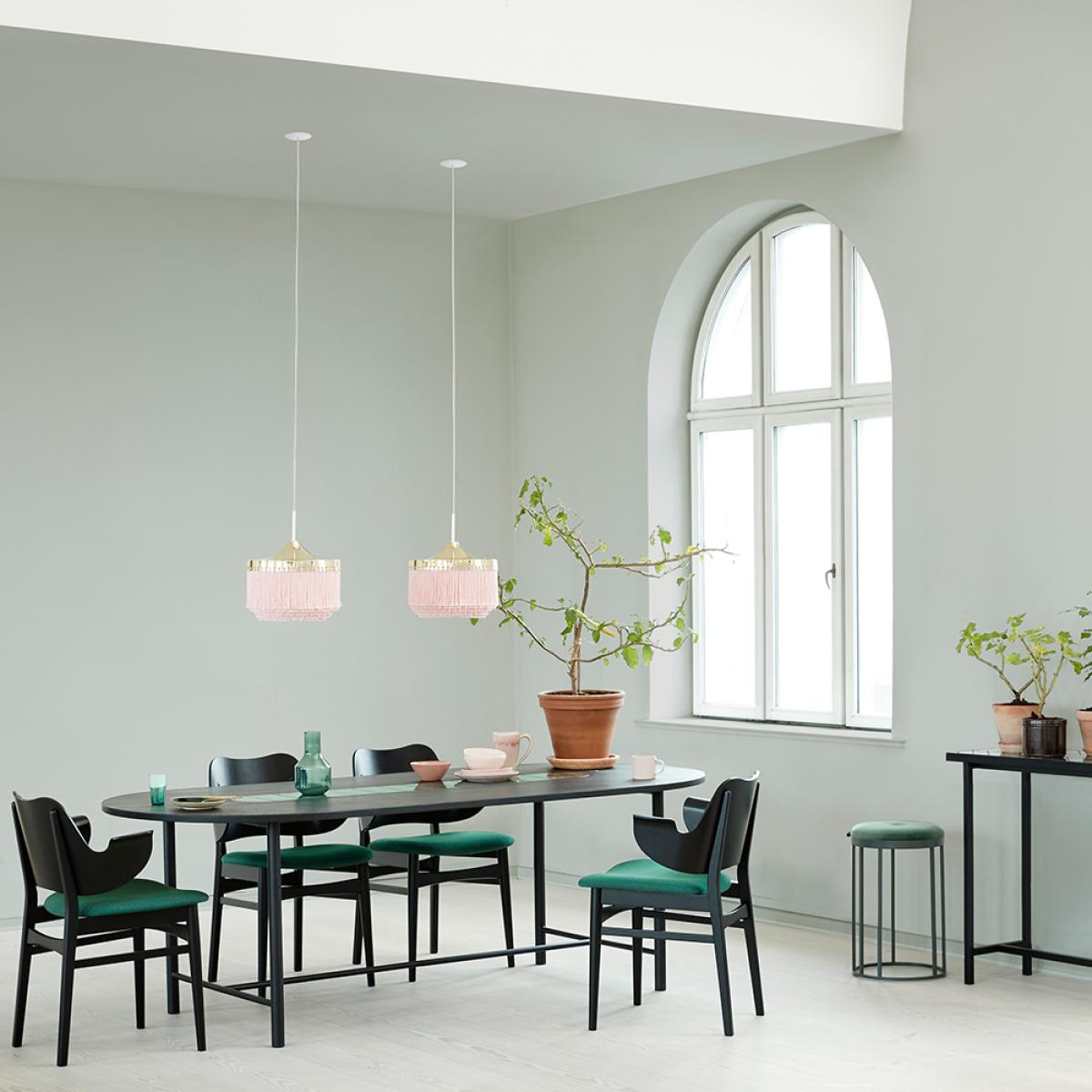 Warm Nordic Fringe pendant lamp Cream white large – image 2