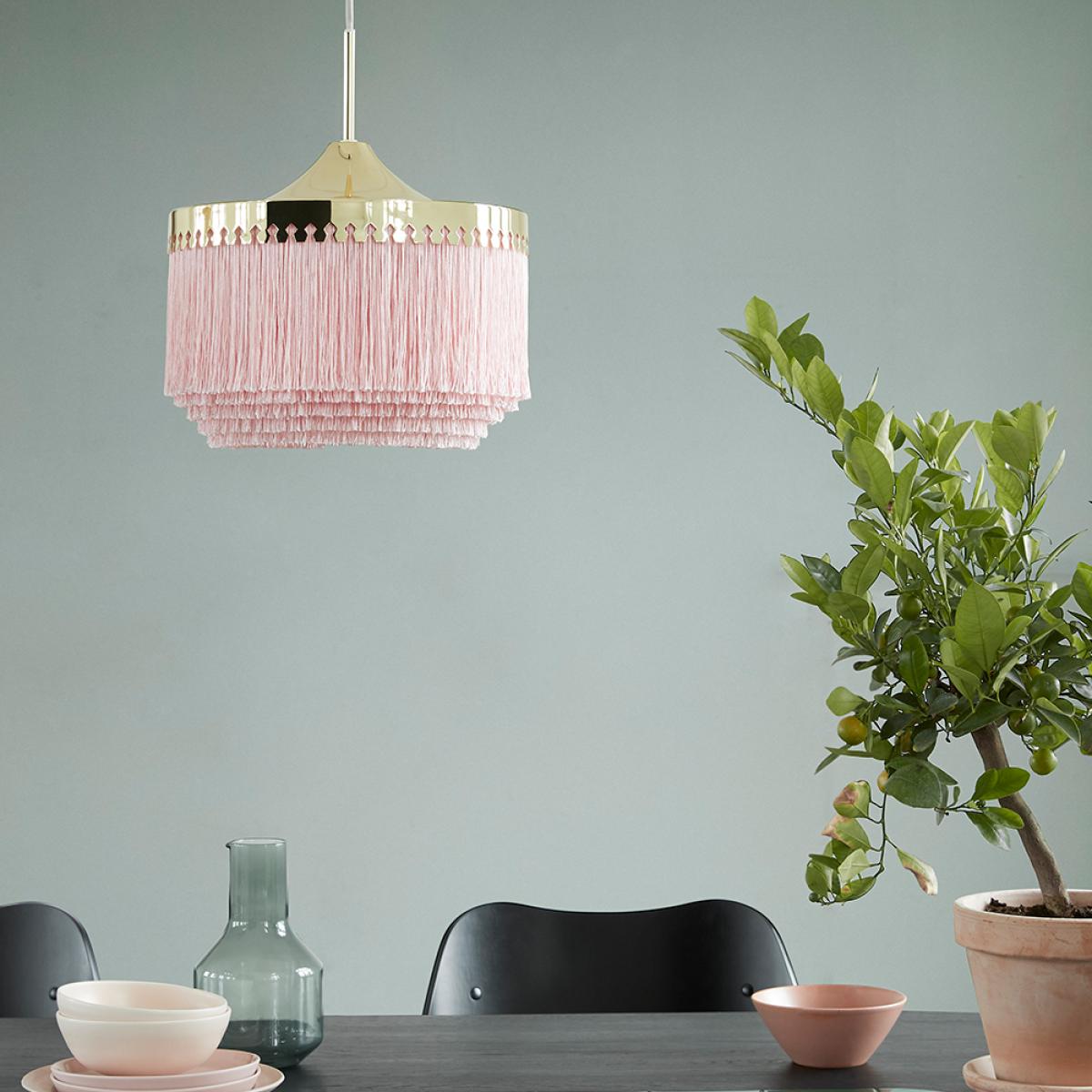 Warm Nordic Fringe pendant lamp Cream white large – image 3