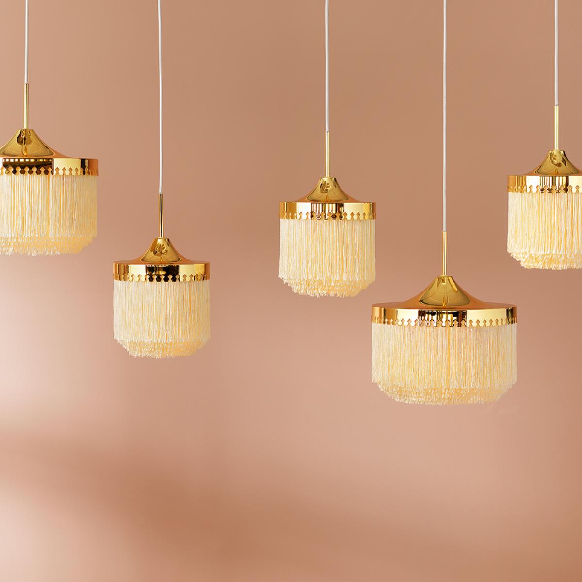 Warm Nordic Fringe pendant lamp Cream white large – image 6