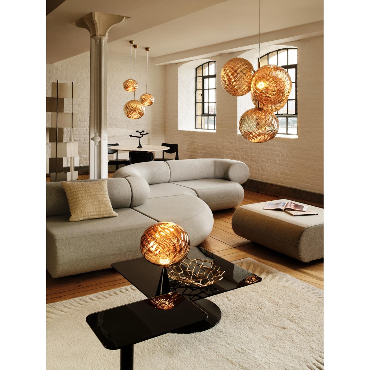Tom Dixon Whirl pendant Ø45 cm Gold – image 4