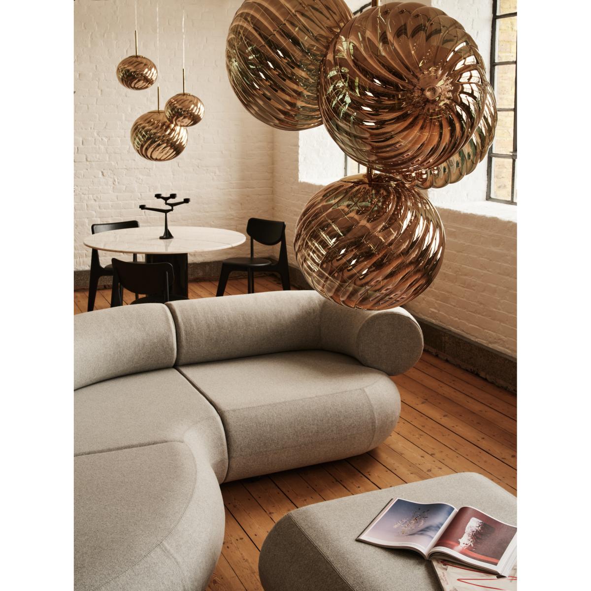 Tom Dixon Whirl pendant Ø45 cm Gold – image 6