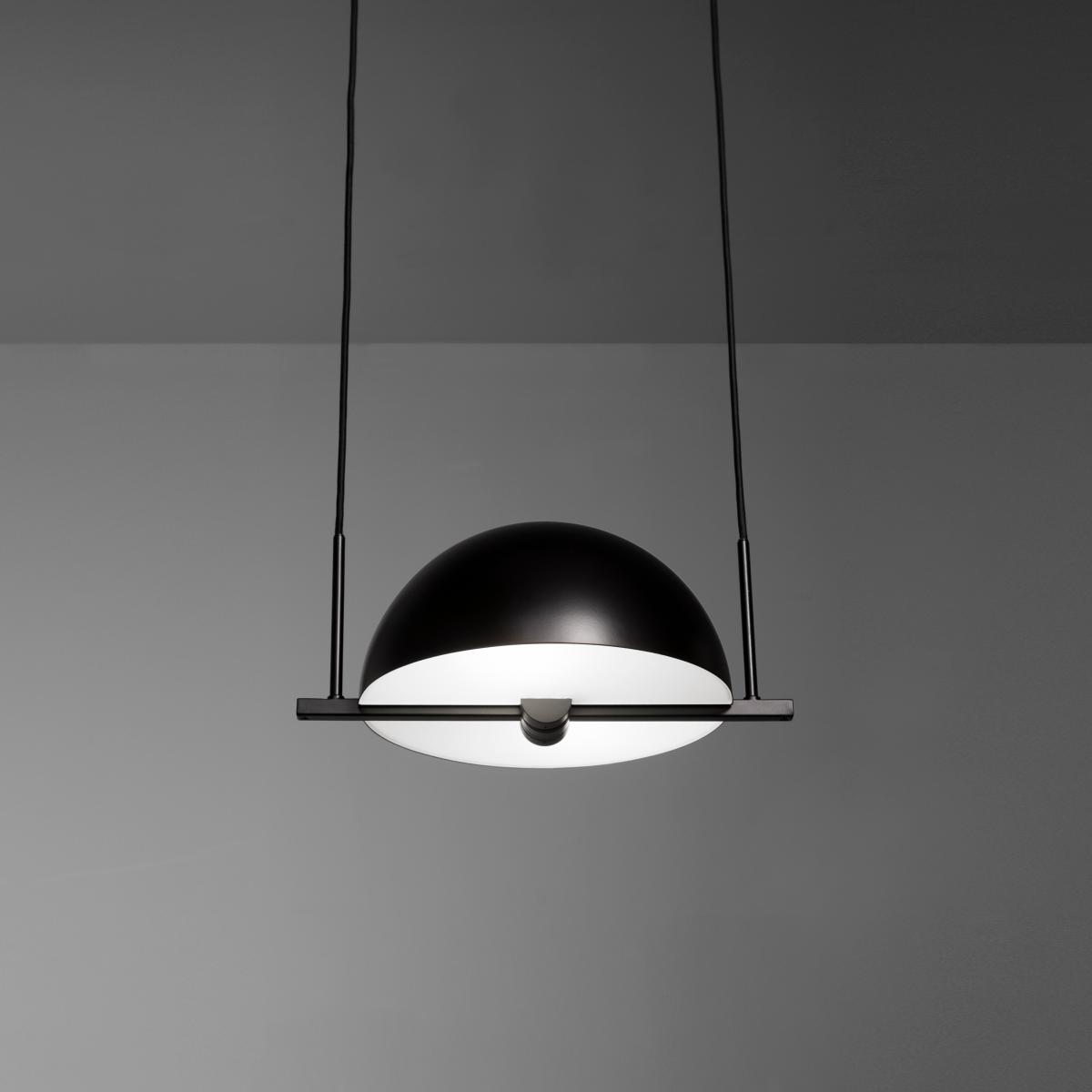 Oblure Trapeze pendant Ø28.1 cm Black – image 2