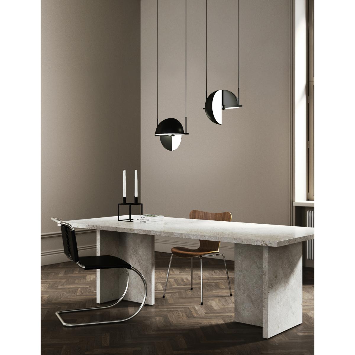 Oblure Trapeze pendant Ø28.1 cm Black – image 4