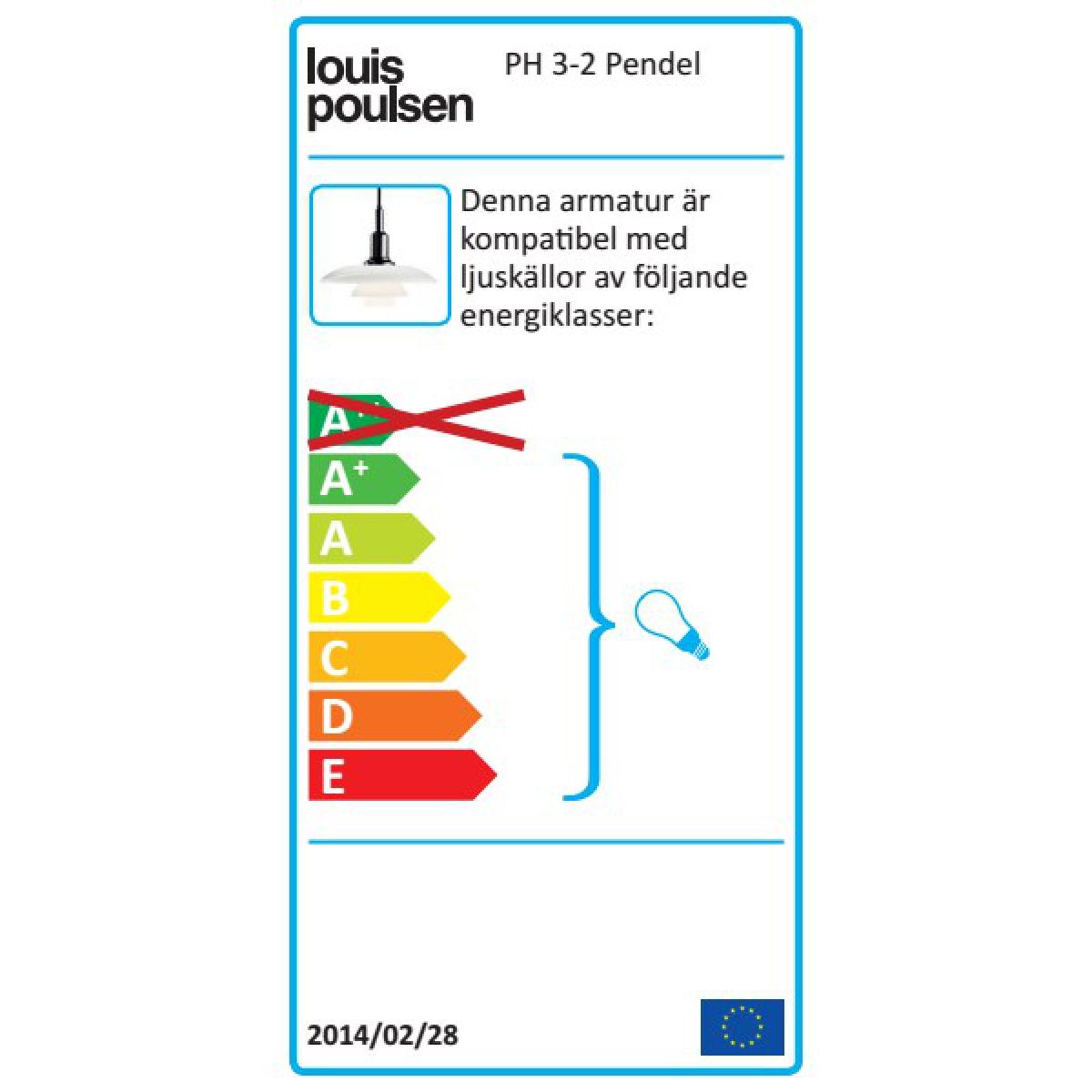 PH 3/2 pendant lamp Black – image 2