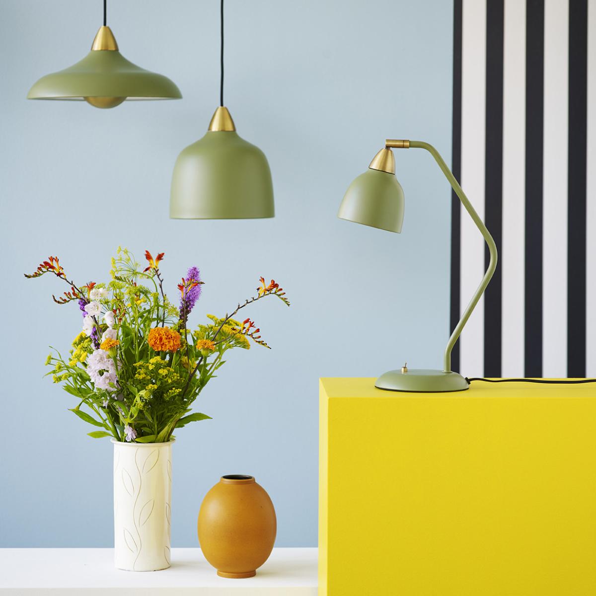 Urban pendant matte olive (green) – image 2