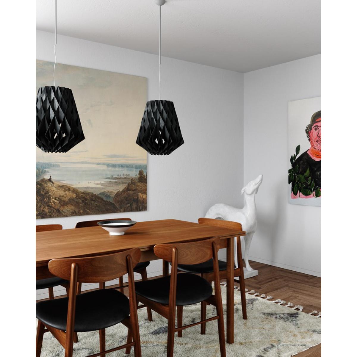 Pilke Signature pendant lamp Ø36 cm Black – image 3