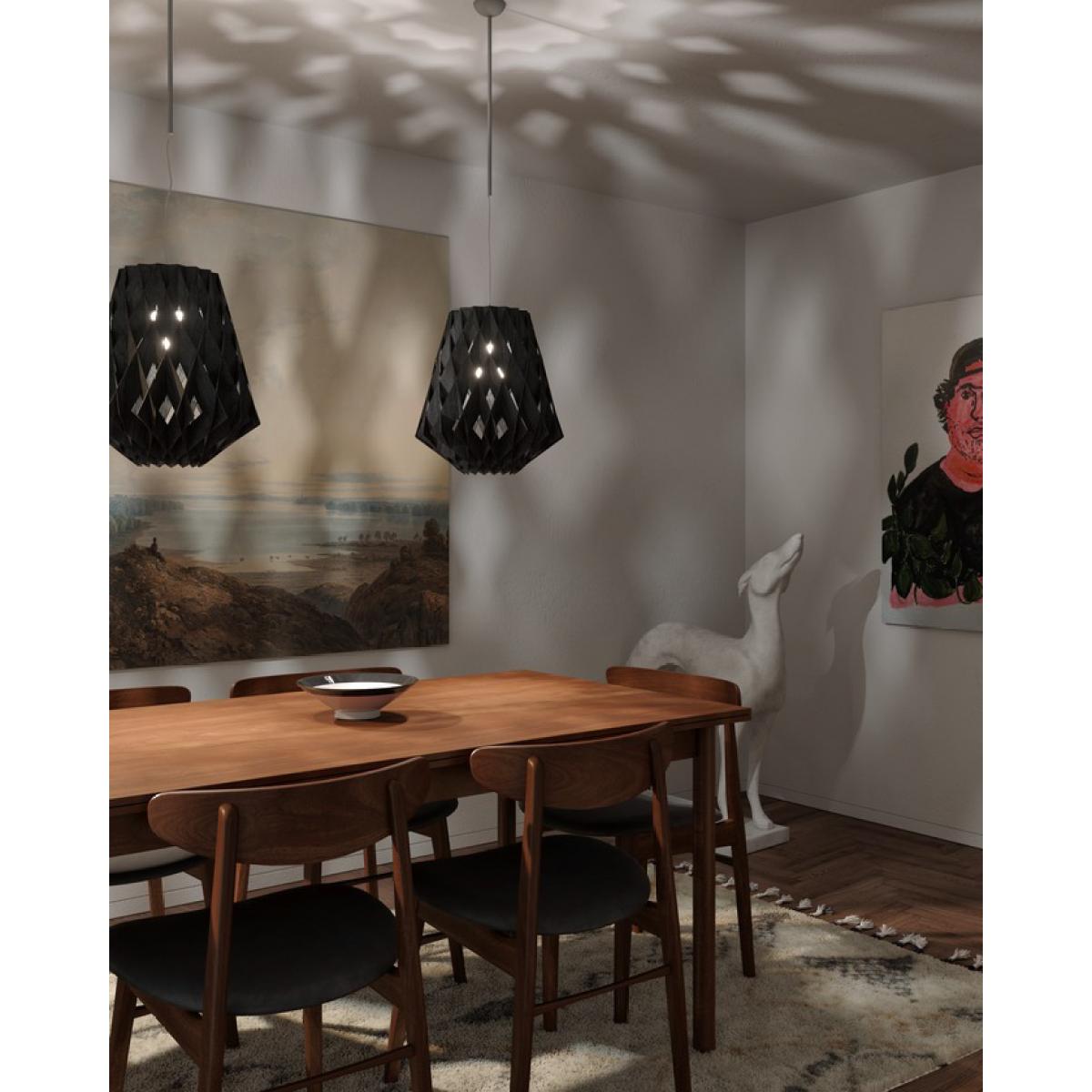 Pilke Signature pendant lamp Ø36 cm Black – image 4