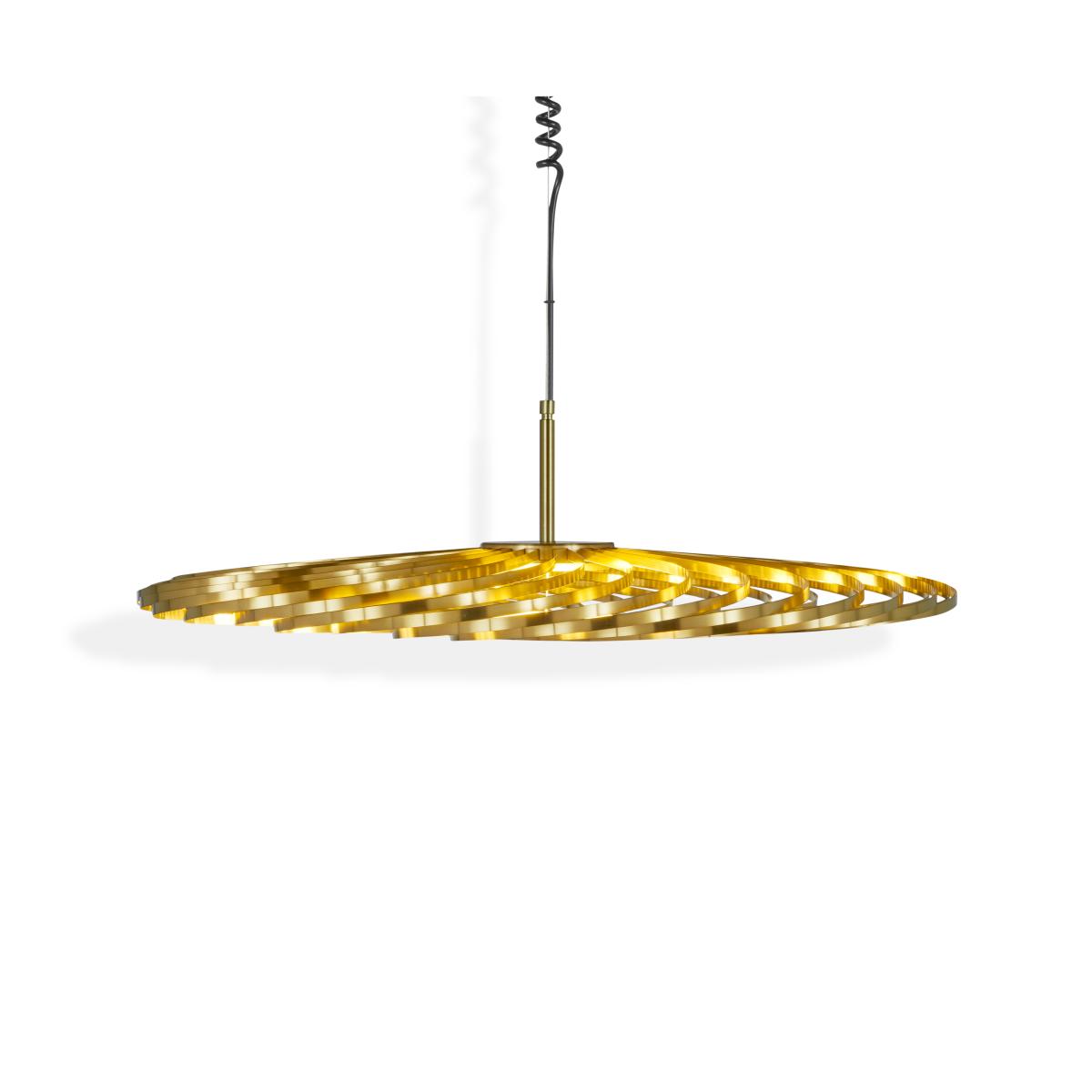 Tom Dixon Spring pendant LED brass Small – image 4