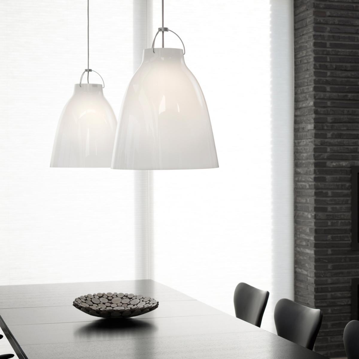 Fritz Hansen Caravaggio 2 pendant Black-black textile cord – image 4
