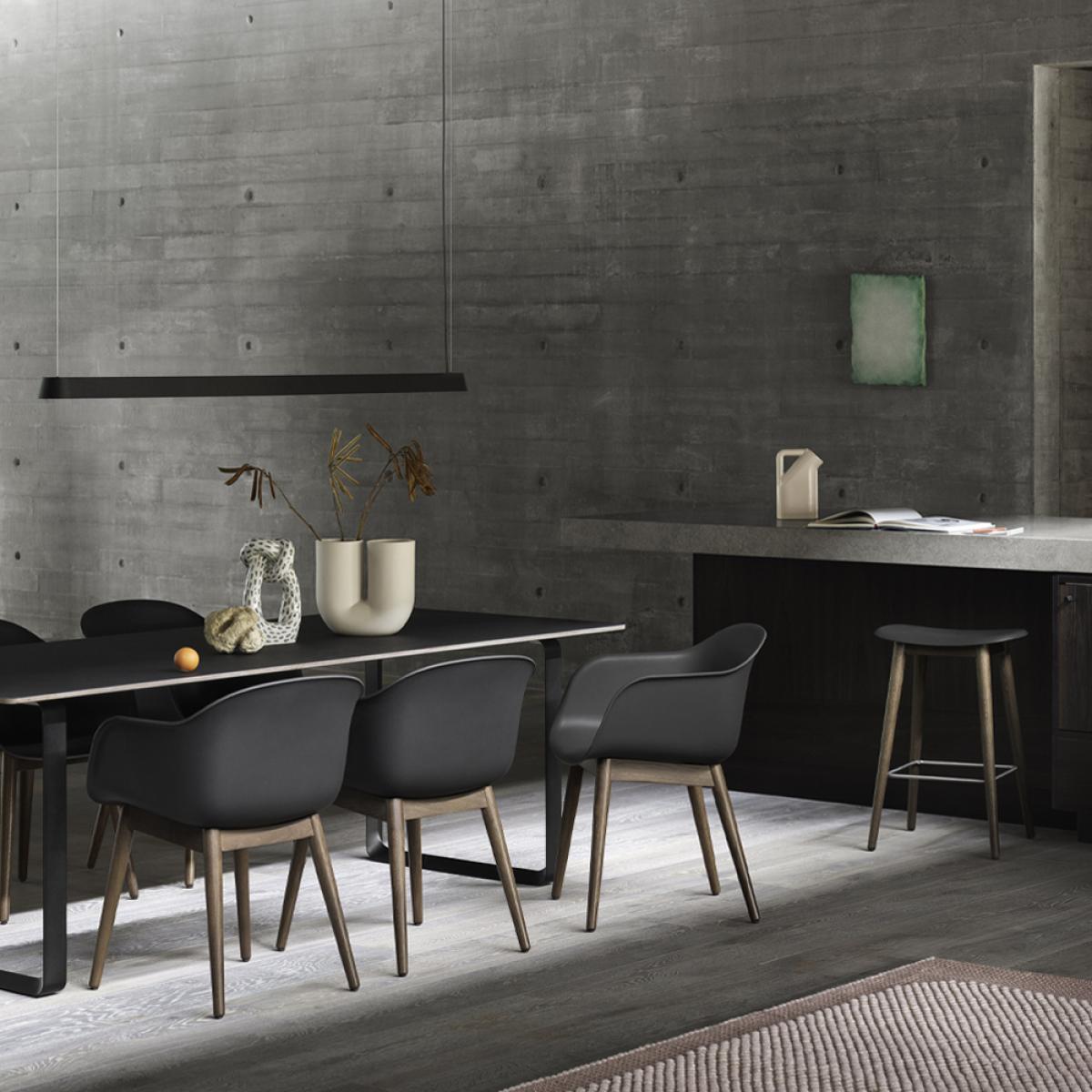 Muuto Linear pendant lamp Grey 872 cm – image 2