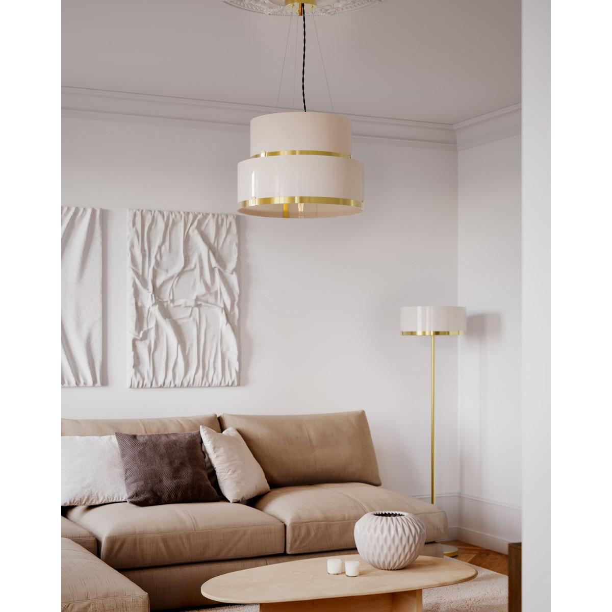By Rydéns Marcel pendant lamp Ø50 cm Brass-white – image 2
