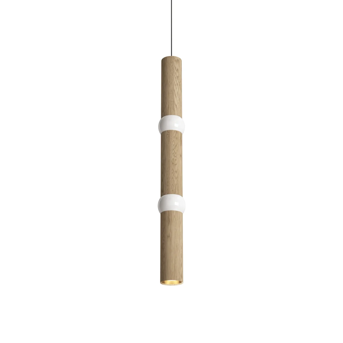 Oblure Lightbone pendant lamp Large 83.6 cm natural oak – image 1