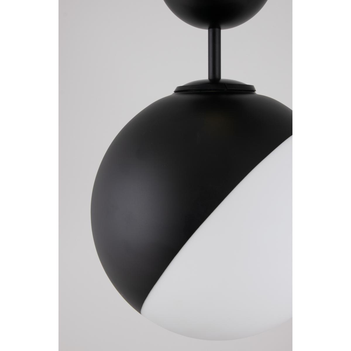 Contur ceiling lamp Ø25 cm Black-white – image 2