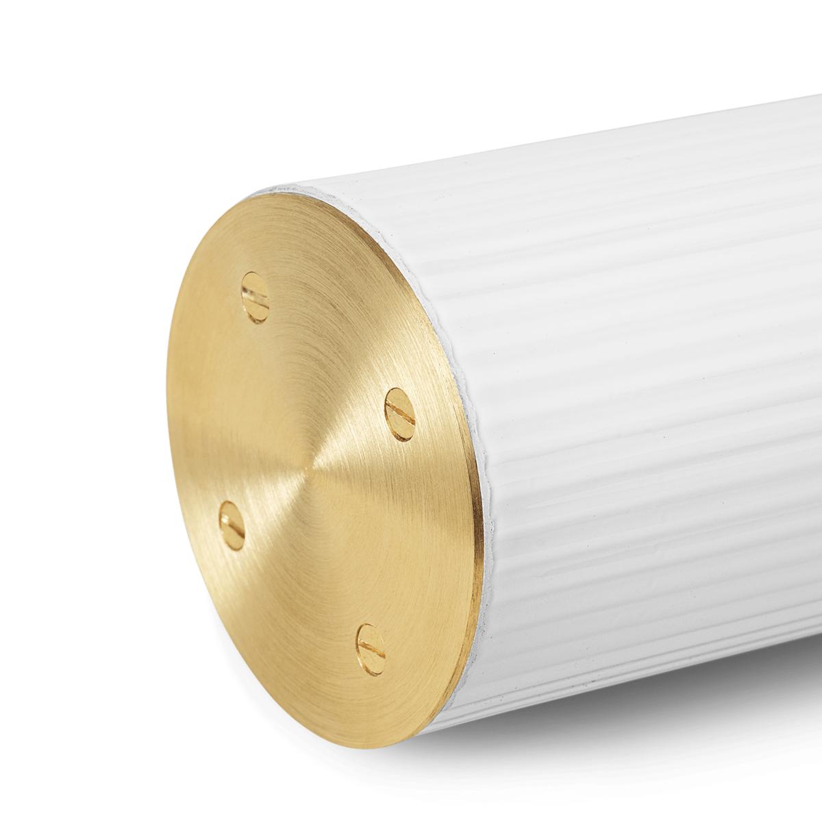Vuelta pendant lamp 100 cm White-brass – image 2