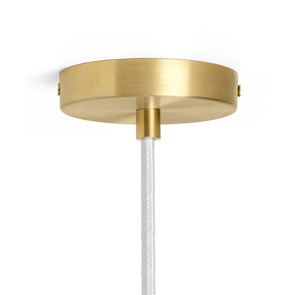 Vuelta pendant lamp 100 cm White-brass – image 3